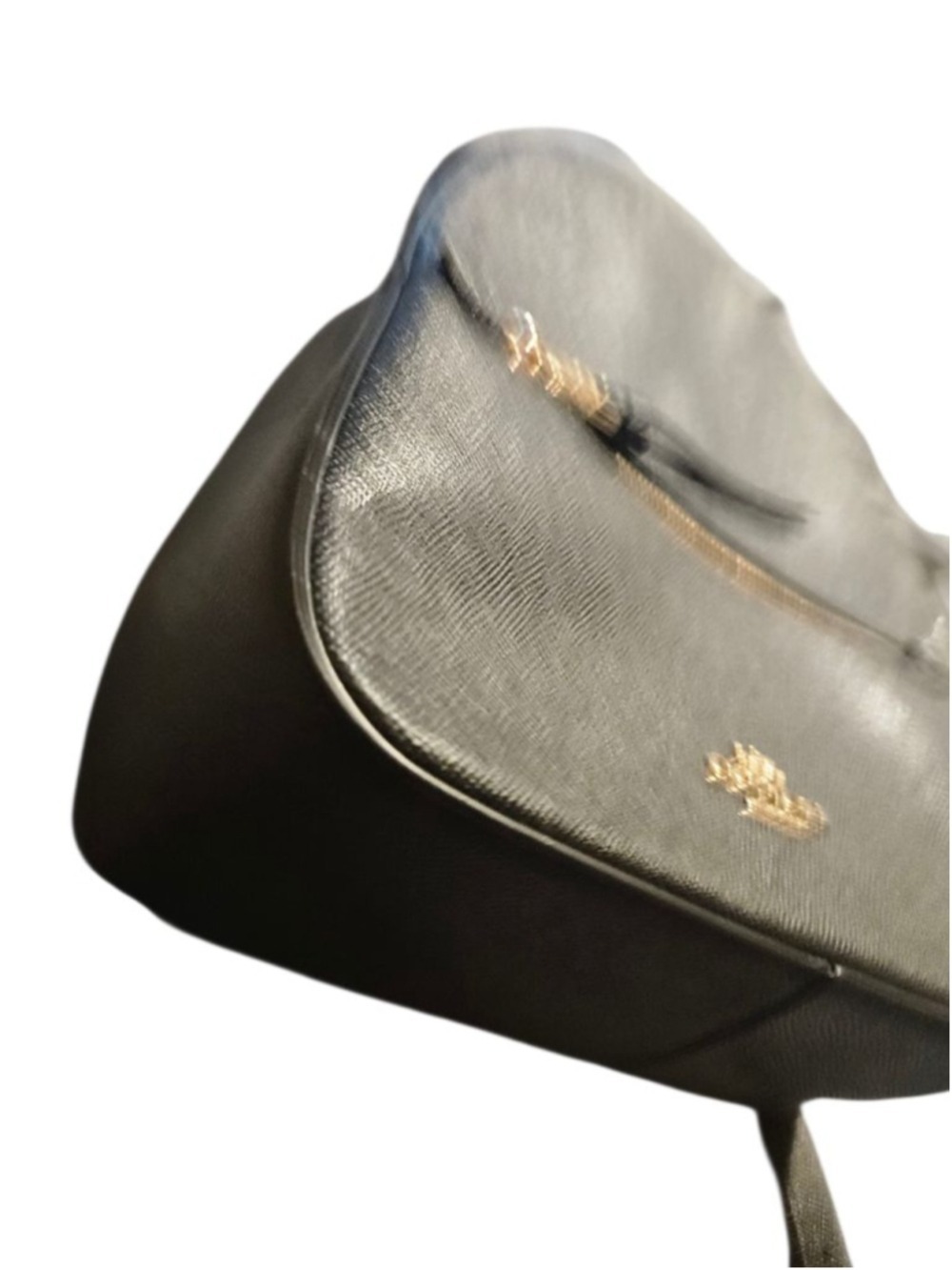 Coach Black Leather Mini Backpack One Size - Picture 7 of 14